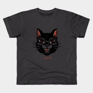 Black Cat Kids T-Shirt